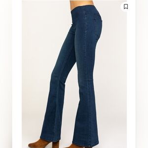 FREE PEOPLE Penny Pull On Flare Jeans 27 Waist
